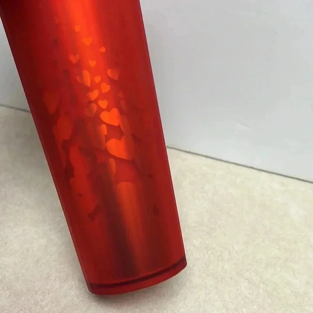 Starbucks Red Soft Touch‎ Valentines Dome Tumbler 2020
